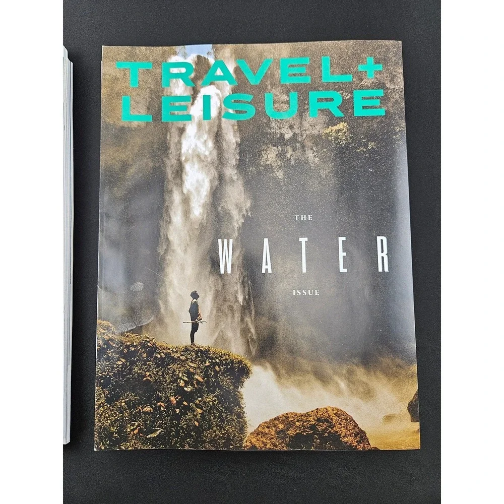 Lot of‎ 6 Travel Leisure Magazine 2023-2024 Culinary World Best Hotels Water